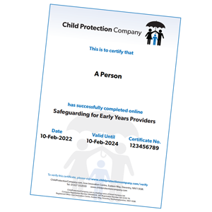 Safeguarding for early years providers Safeguarding for early years providers