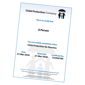 Safeguarding/Child Protection for Nannies Safeguarding/Child Protection for Nannies