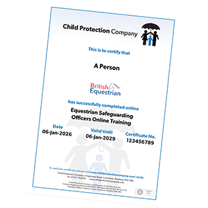 Certificate-Equestrian-Safeguarding-Officers Equestrian Safeguarding Officers