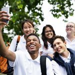 apd Group of teenage school children