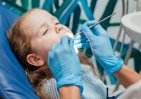 Child at the dentist