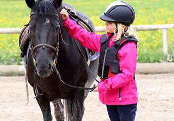 Girl with horse